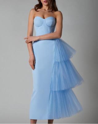 China Custom Apparel Factory 100% Polyester Women's Sleeveless V Neck Maxi Dress Long Mesh Slim Slit Dress for sale