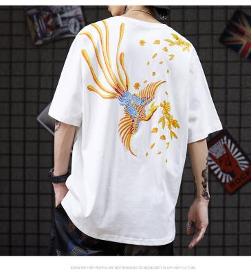 China 120gsm a la suposición de gran tamaño de los hombres 220gsm de las camisetas de encargo de Streetwear en venta