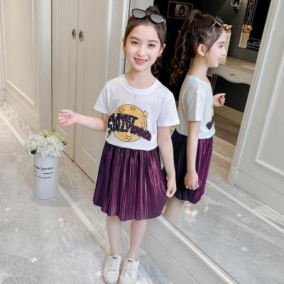 China OEM Cute Beautiful Short Sleeve Summer Tops For Girls for sale