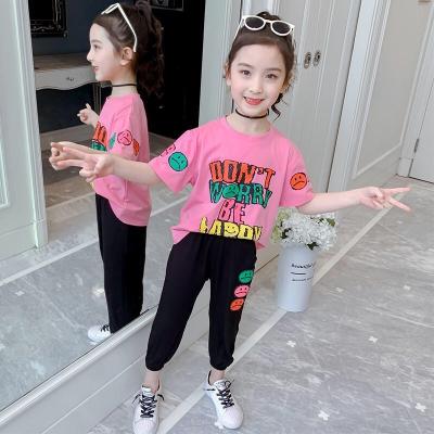 Китай Одежды девушек детей моды осени 110CM 160CM установили сладкий стиль продается