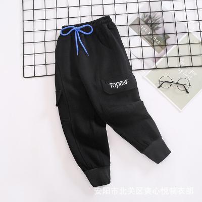 China 110CM-170CM Drawstring Girls Solid Color Pants 260G for sale