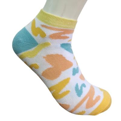 China Spring Cartoon Ladies Short Ankle Socks 100 Percent Cotton for sale