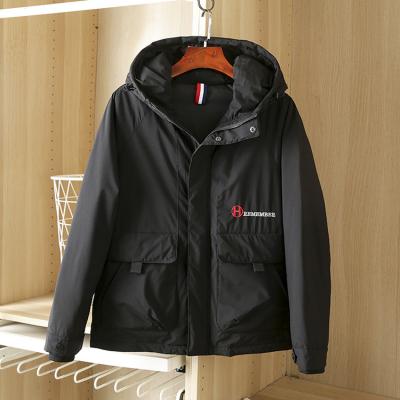 Китай Утка куртки людей случайная с капюшоном длинная вниз с пальто скалозуба теплого для одежд S-XXL продается