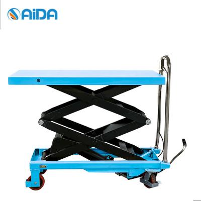 China Semi Electric Hydraulic Table Lifter Cart  Insulating 798mm Lifting Height scissor jack lift table for sale