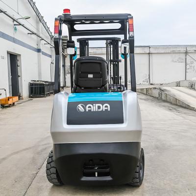 China Light steering Lithium Electric Forklift ,  Electric Lift Truck 4.5m Lift Height electric forklift 1.5 ton for sale