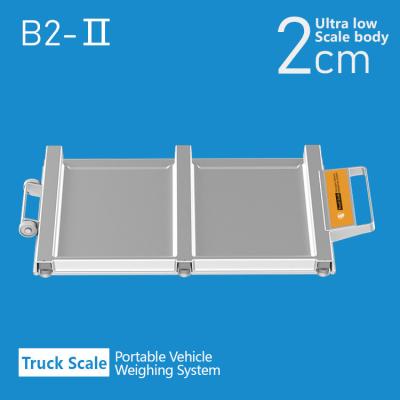China Structural Aluminum Mobile Truck Scale for sale