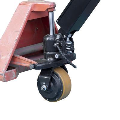China Self Propelled Electric Power Handle Kit To Quick Refit Modify Hand Pallet Truck Pallet Jack for sale