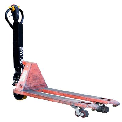 Chine                  Quick and Easy Refitting: Transform Your Hand Pallet Truck Into an Electric-Powered Pallet Jack Using The Self-Propelled Electric Power Handle Kit              à vendre