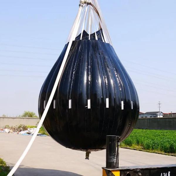 Quality Durable Construction Crane Load Testing Water Bags Nylon Fabric Reinforcement for sale