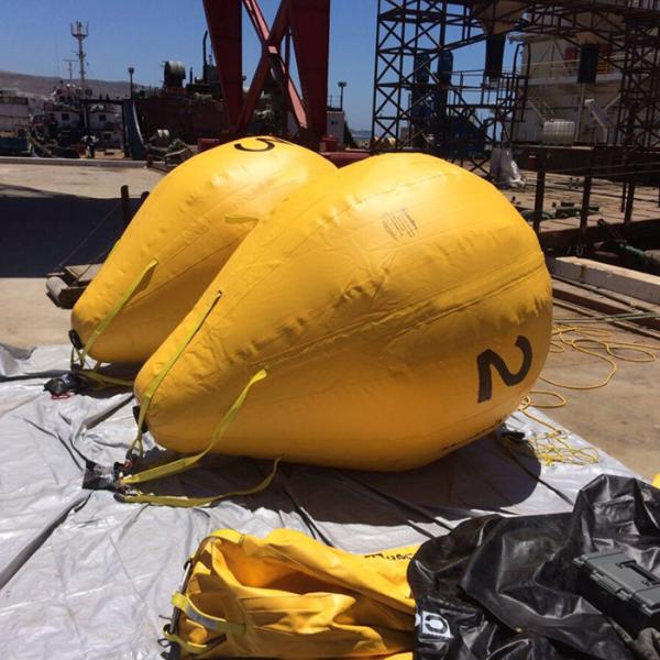 Quality Large Capacity Dock Airbags , Inflatable Construction Marine Lift Bags for sale