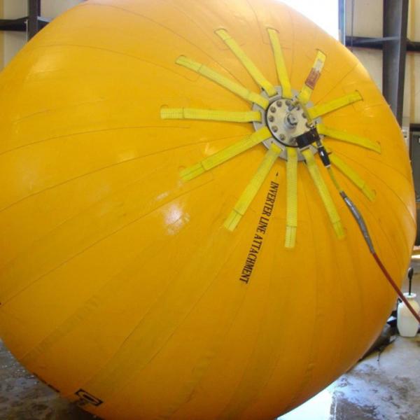 Quality Inflatable Marine Salvage Airbags For Lifting Boats Yellow Color for sale