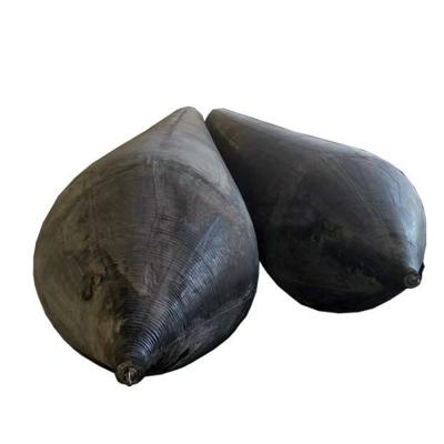 China OEM Dry Docking Ship Launching Air Bags , Cylindrical Marine Rubber Airbags for sale