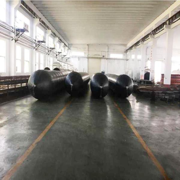 Quality Natrual Rubber Marine Salvage Roller Bags 2.0m Ship Launching Rubber Airbag for sale