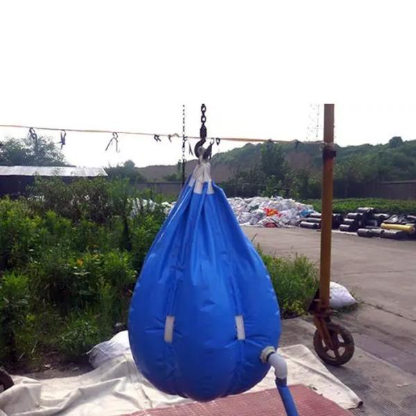 Quality Crane Load Testing Water Bags 0.4mm-2.5mm Thickness Water Bag Test Weights for sale