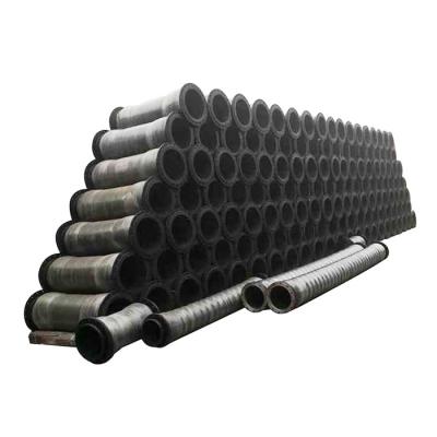 China El material utilizado para la fabricación de la bomba de caucho de la draga de construcción negra es el tejido de la cuerda de tejido. en venta