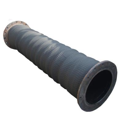 China Natural Rubber Dredge Suction Hose Pipe 10Bar - 21Bar With Outer Cover for sale