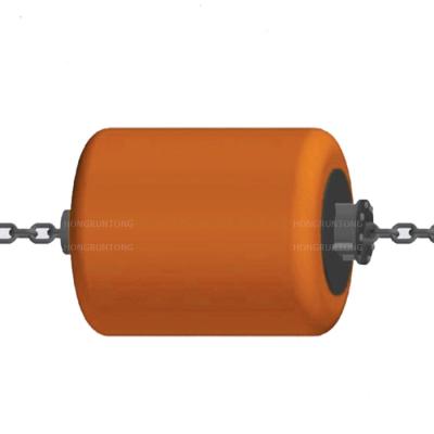 China Polyethylene Chain Support Buoy Through Type Buoy For Ports / Marine Construction for sale
