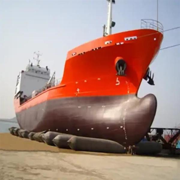 Quality Wear Resistant Natural Rubber Inflatable Marine Airbag For Ship Launching for sale