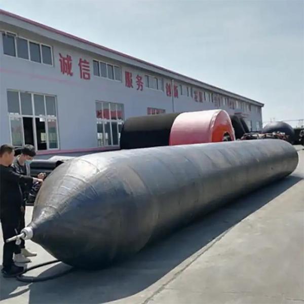 Quality Wear Resistant Natural Rubber Inflatable Marine Airbag For Ship Launching for sale