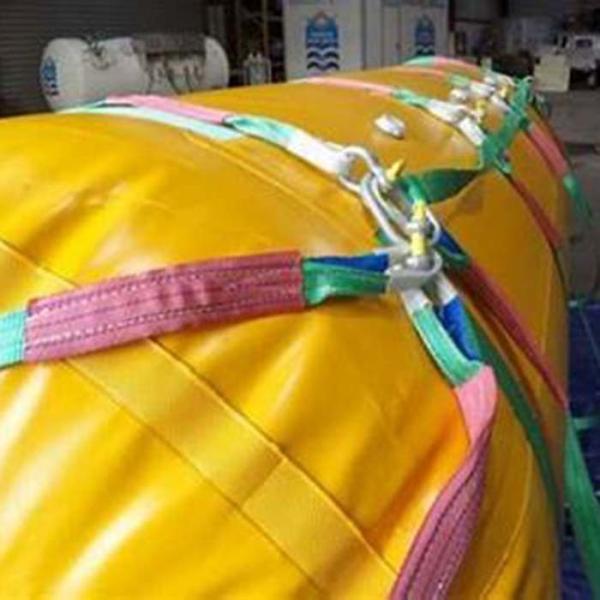 Quality Cylindrical Marine Salvage Airbags Underwater Inflatable Air Lift Bag for sale