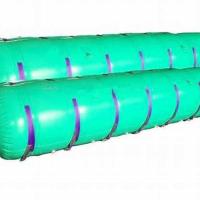 Quality RF Welded Seams Cylindrical Underwater Air Lift Bag For Marine Salvage for sale