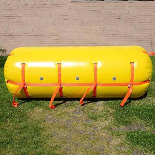 Quality RF Welded Seams Cylindrical Underwater Air Lift Bag For Marine Salvage for sale