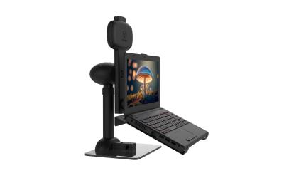 China Professional Computer Monitor Mount Swivel Electric Lifting And Rotation for sale