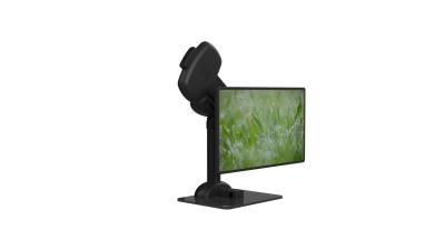 China Elevación automática única del soporte del escritorio del monitor del dolor de cuello y rotación en venta