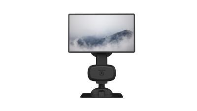 China Electric Tablet Display Stand Lifting Rotating Tablet Monitor Mount for sale