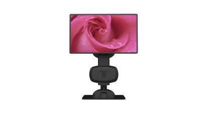 China Matte Black Neck Therapy Instrument Of Laptop LCD Monitor Mount To Relax Stiffness for sale