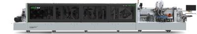 China High Gloss Panel Melamine Edge Banding Machine Pre Glued Edge Bander 20.6KW for sale