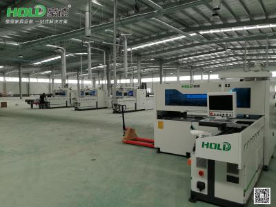China Houten Automatische CNC Boring Werktuigmachinescomité Meubilair Boorgaten Te koop