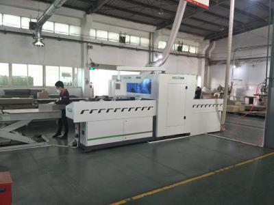China Taladro horizontal del CNC del gabinete y madera de la fresadora completamente automática en venta