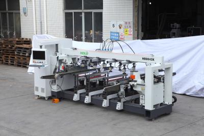 China Máquina de perfuração do Woodworking de quatro fileiras para cortar o minuto artificial de madeira da placa 2840r à venda
