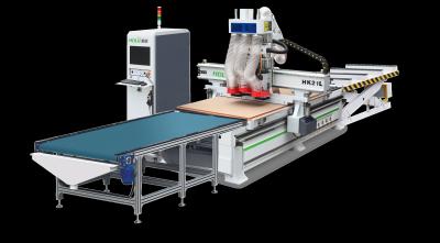 China 4x8 3 Axis Woodworking Cnc Router Machine Computerized Automatic Loading Unloading 25m Min for sale