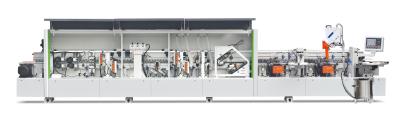 China Precintadora de EVA Acrylic Cabinet Wood Edge línea recta 0.7Mpa de 45 grados en venta