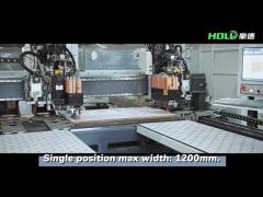 TWO WORKSTATIONS CNC BORING MACHINE(six-sided) HB622P