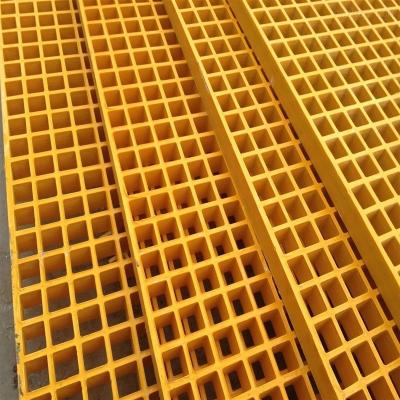 China Polyester FRP Resin Fiberglass Reinforced Plastic Grating for Heavy-Duty Applications for sale