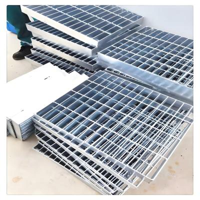 China Walkway Platform Steel Grid Heavy Duty 19W4 Aluminum Galvanized Steel Catwalk Deck Floor Steel Bar Grating for sale