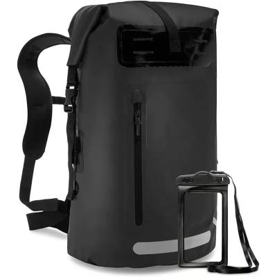 Κίνα 500D PVC Αδιάβροχη στεγνή τσάντα Roll Top στεγνή τσάντα σακίδιο για ράφτινγκ παραλίας προς πώληση