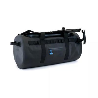 China 30 Liter Dry Duffel Bag 40L Airtight Zipper Black Waterproof Duffel Bag for sale