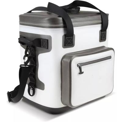 China White Waterproof Soft Cooler Bag Hopper Cooler Bag With Clear Window for sale