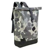 Quality Roll Top Zipper Closed Camouflage Dry Bag Waterproof Rucksack With Laptop Pocket for sale