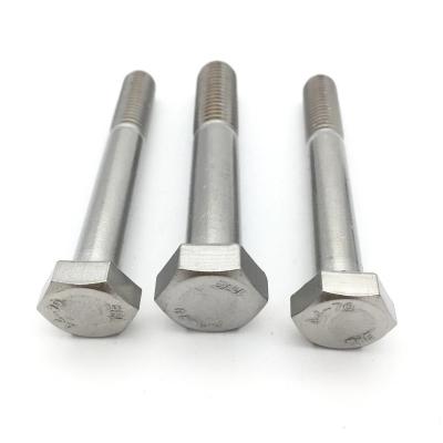 China DIN933 Steel Hex Head Bolts Stainless Steel Hex Bolt And Nut Hexagon head bolts for sale