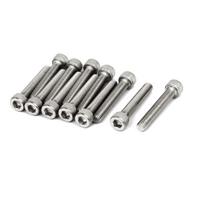 China In Stock M3 To M6 Din 912 Stainless Steel Hexagon Socket Screws 1Mm Hexagon Screw for sale