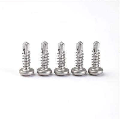 China DIN EN ISO 1481 Slotted Pan Head Tapping Screws DIN7971 Slotted Pan Head Self Tapping Screws for sale