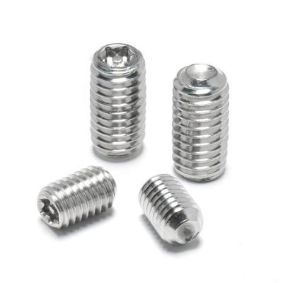 China OEM Set Screw Cup Point Stainless Steel M4 Torx With Pin Grub Screw for sale