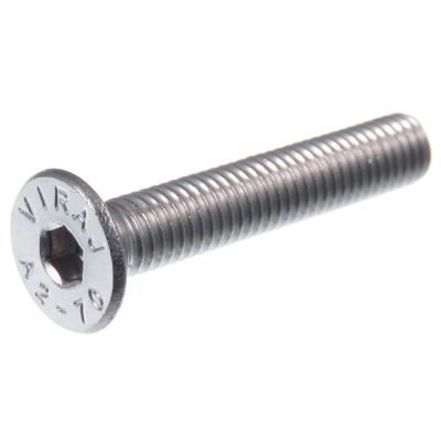 China DIN 7991 / ISO 10642 Flat Head Countersunk Socket Cap Screw A2/A4 Stainless for sale