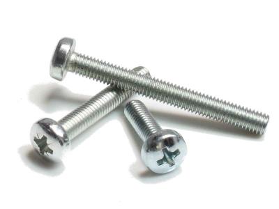 China DIN 7985 Phillips Pan Head Machine Screw Self Tapping Metal Screws for sale