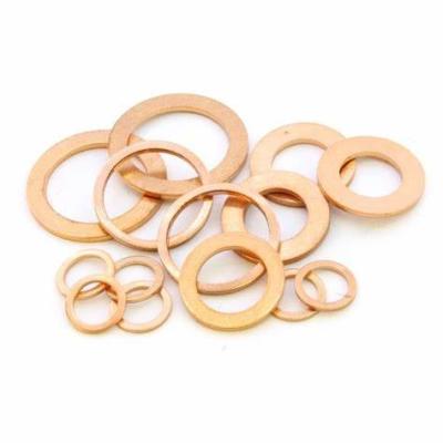 China DIN 7603 Sealing Washer (Copper/Aluminum) For Fittings and Pipe Plugs Flat Washers for sale
